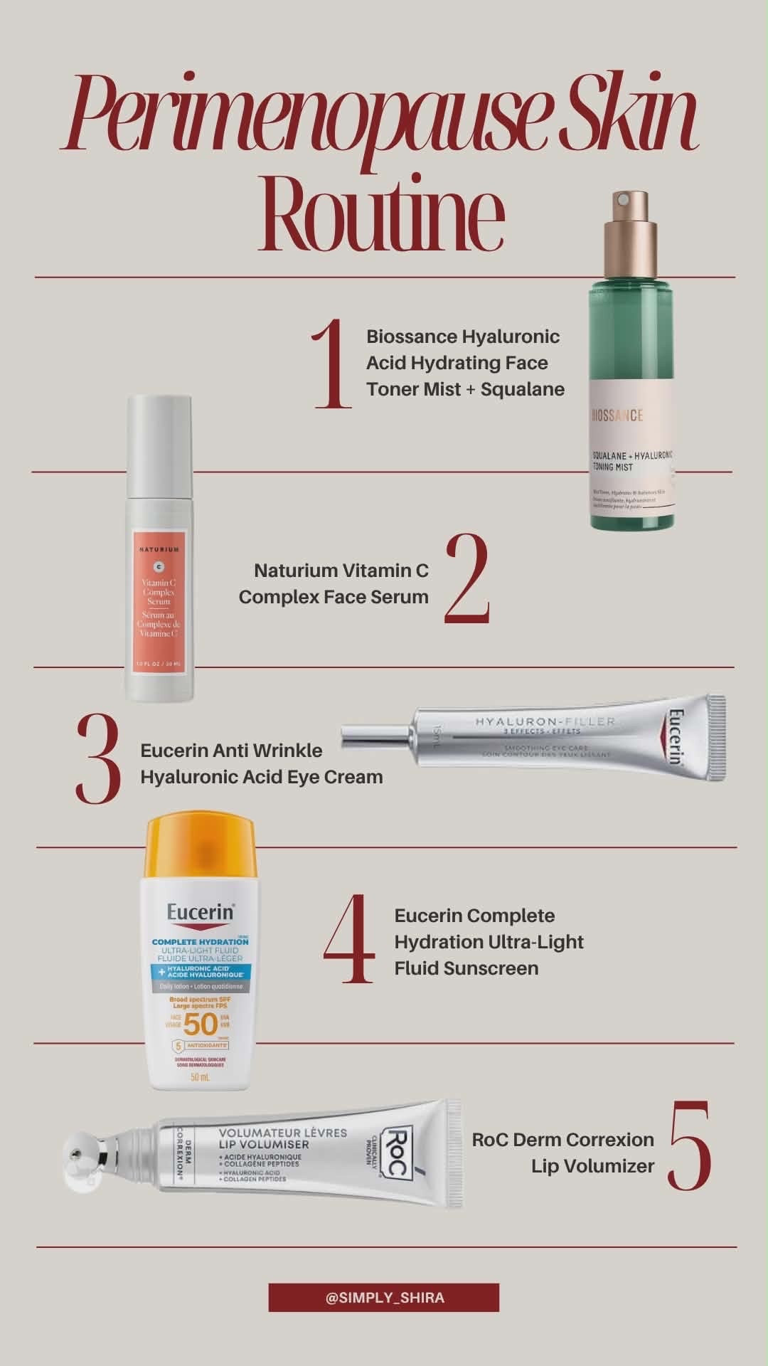 Perimenopause skincare routine

#LTKcanada #LTKbeauty #LTKsummer