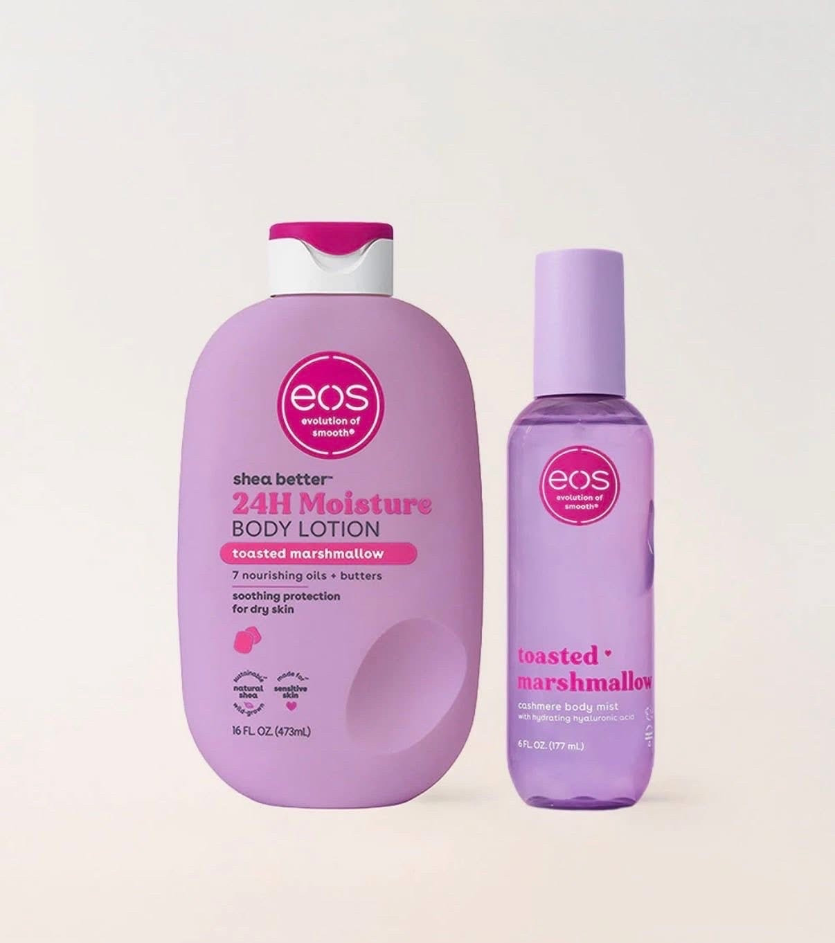 ✨ Sweet news ✨

The EOS Toasted Marshmallow Lotion and Body Mist are now available online at Walmart!

#LTKmorningroutine #LTKselfcare #LTKBeauty