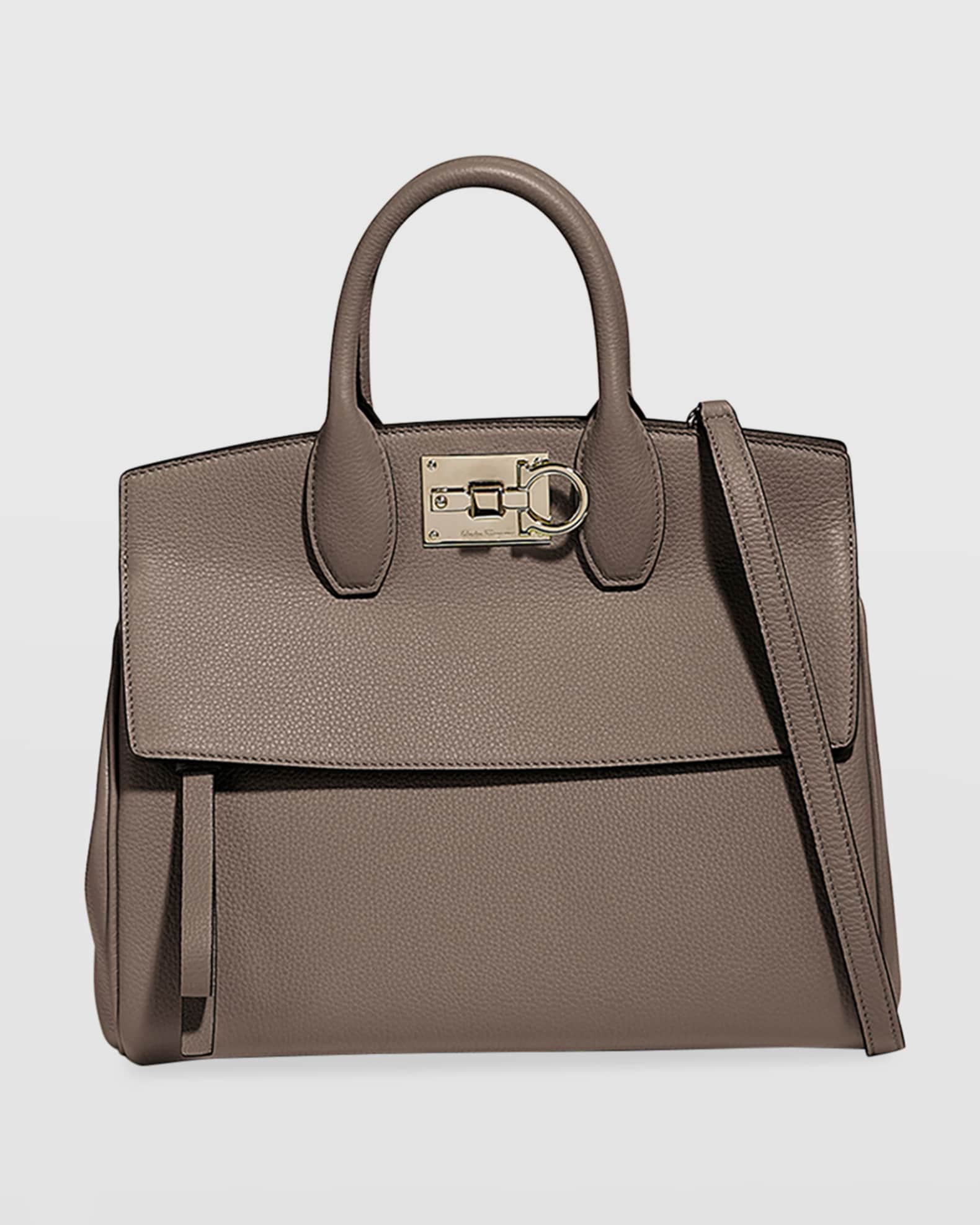 Ferragamo Studio Top-Handle Bag | Neiman Marcus