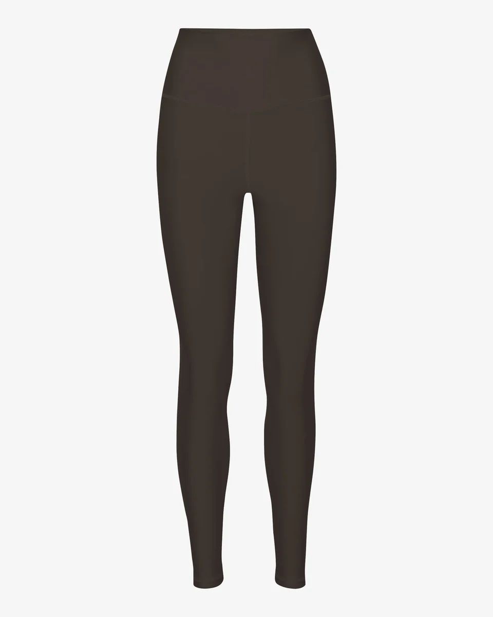 Active High-Rise Legging - Coffee Brown | Colorful Standard