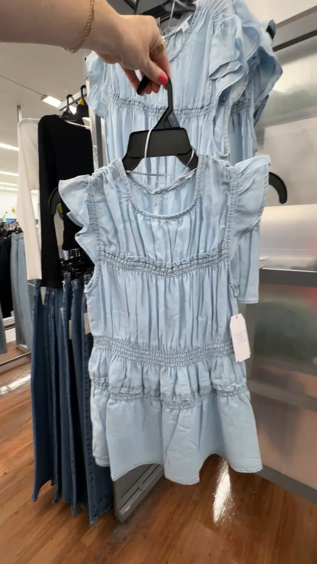 The perfect denim top from Walmart

#LTKgrwm #LTKootd