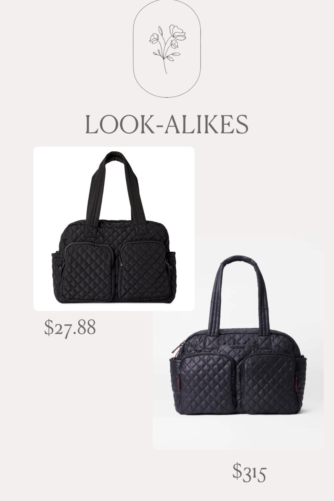 This MZ Wallace lookalike from Walmart looks beyond perfect to meeee! 