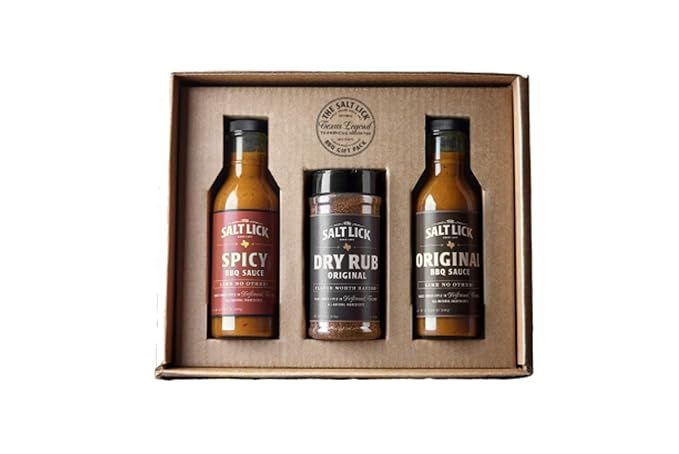 Salt Lick BBQ Sauce and Dry Rub Gift Pack - Driftwood Texas BBQ Sauces and Seasoning Set Original... | Amazon (US)