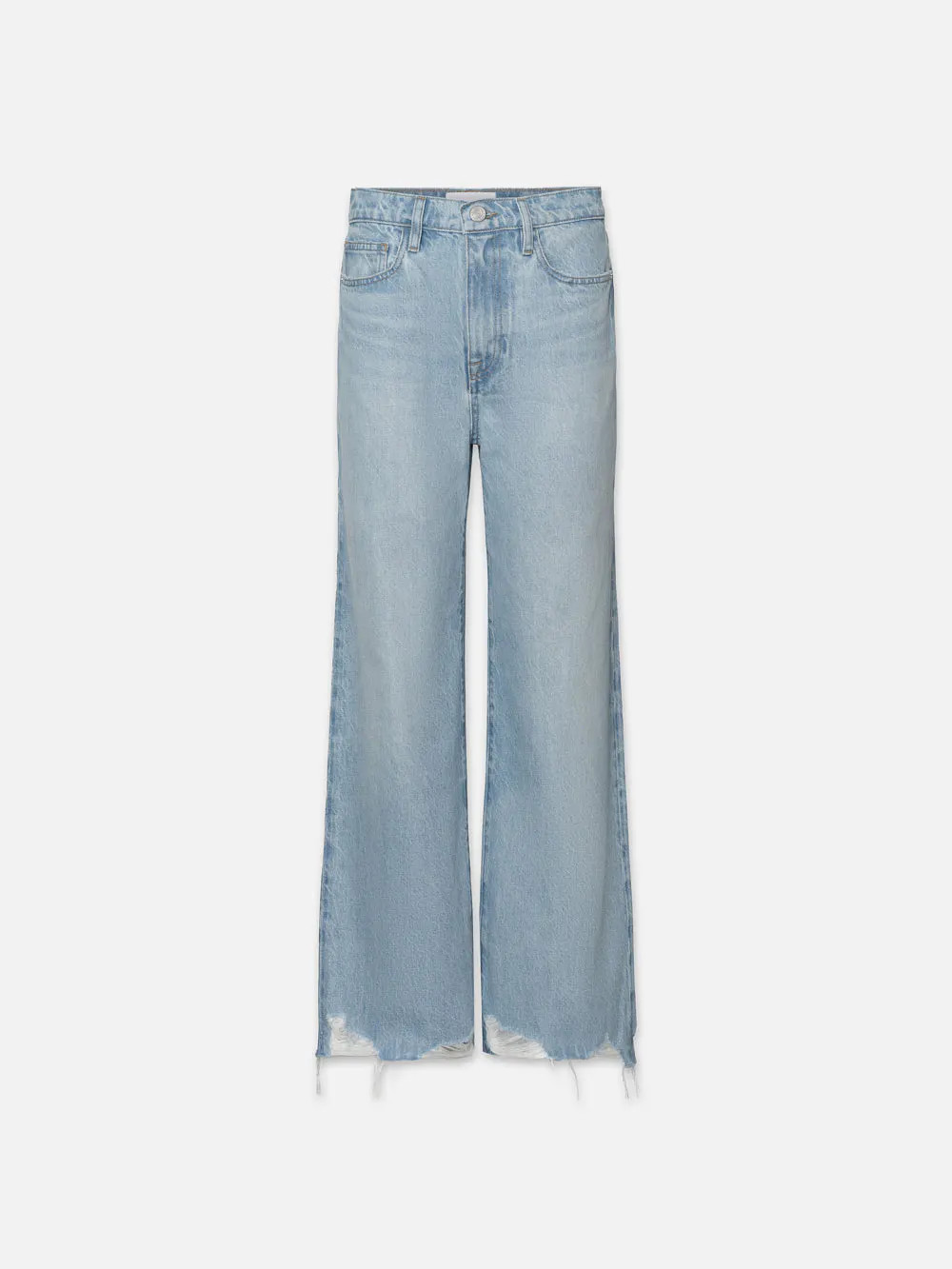 Le Jane Wide Crop  in  Calm Waters Modern Chew | Frame Denim