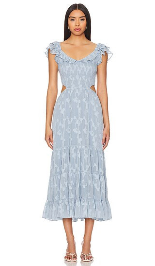 HEARTLOOM Kristi Dress in Baby Blue. - size S | Revolve Clothing (Global)