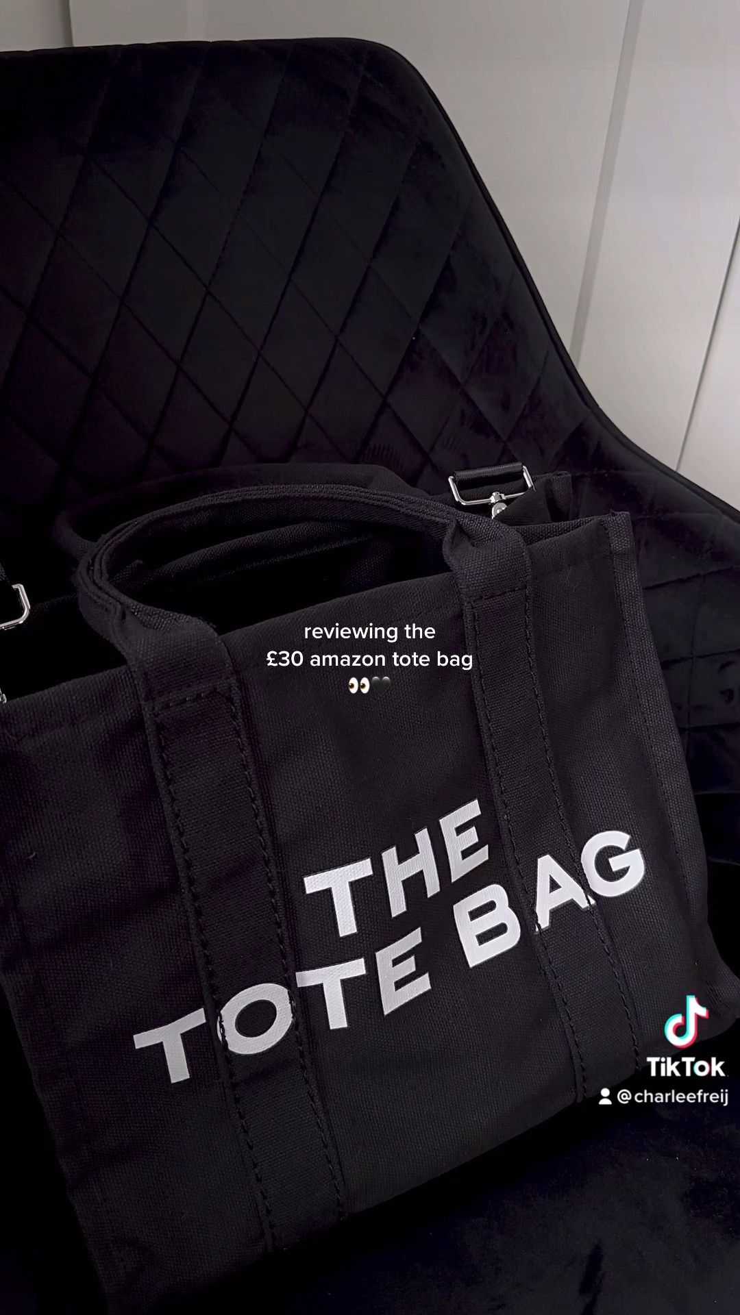 amazon dupe of the Marc jacobs tote back👀 lots of other colours and styles available.🖤

#LTKbeauty #LTKitbag