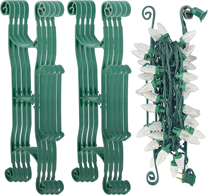 Dazzle Bright 8 Pack Christmas Lights Storage Holder, Holiday Light Storage for All Purpose Light... | Amazon (US)