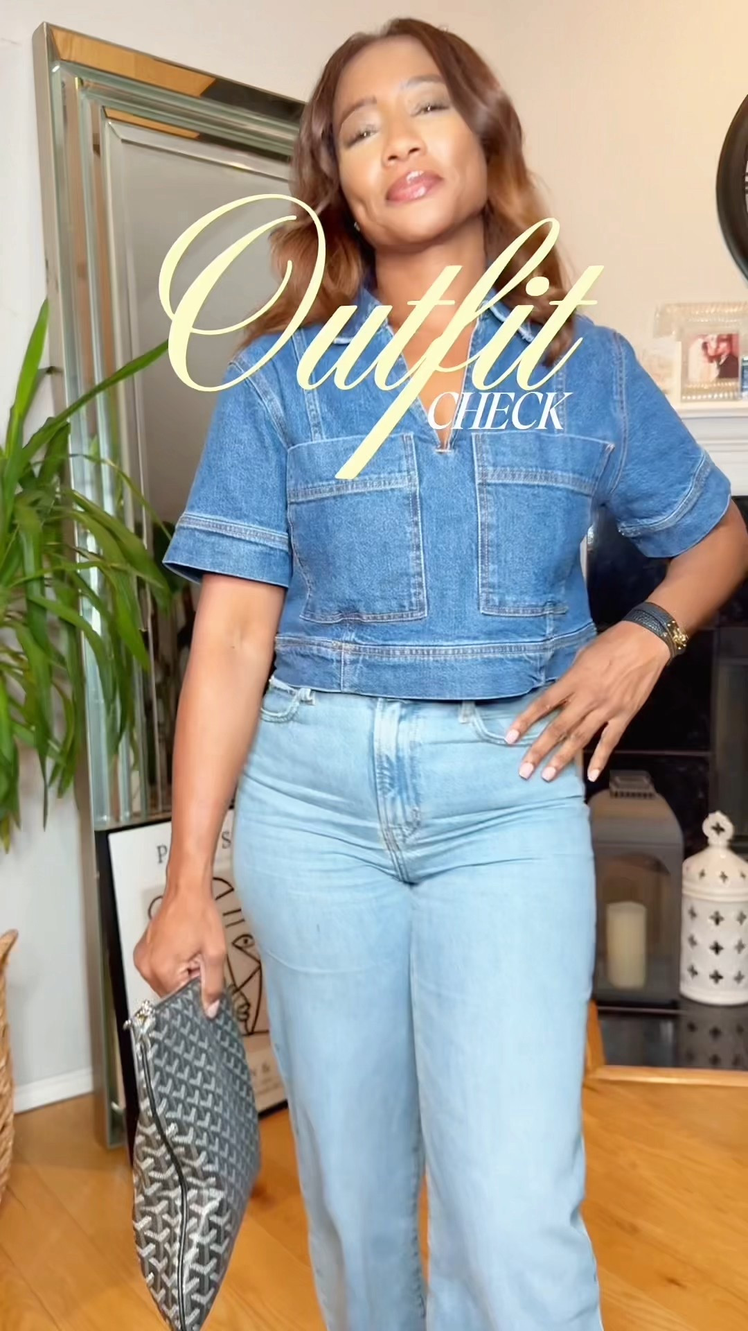 Casual Denim Outfit of the Day
#denimondenim #Outfitinspiration #fashionstyle #outfitideas #fall #simpleoutfit #Summer #momoutfit #casualoutfit #streetwear #denimtop #denim #jeans 

#LTKFindsUnder100