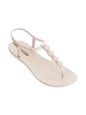 Pearl T-Strap PVC Sandals | Lord & Taylor