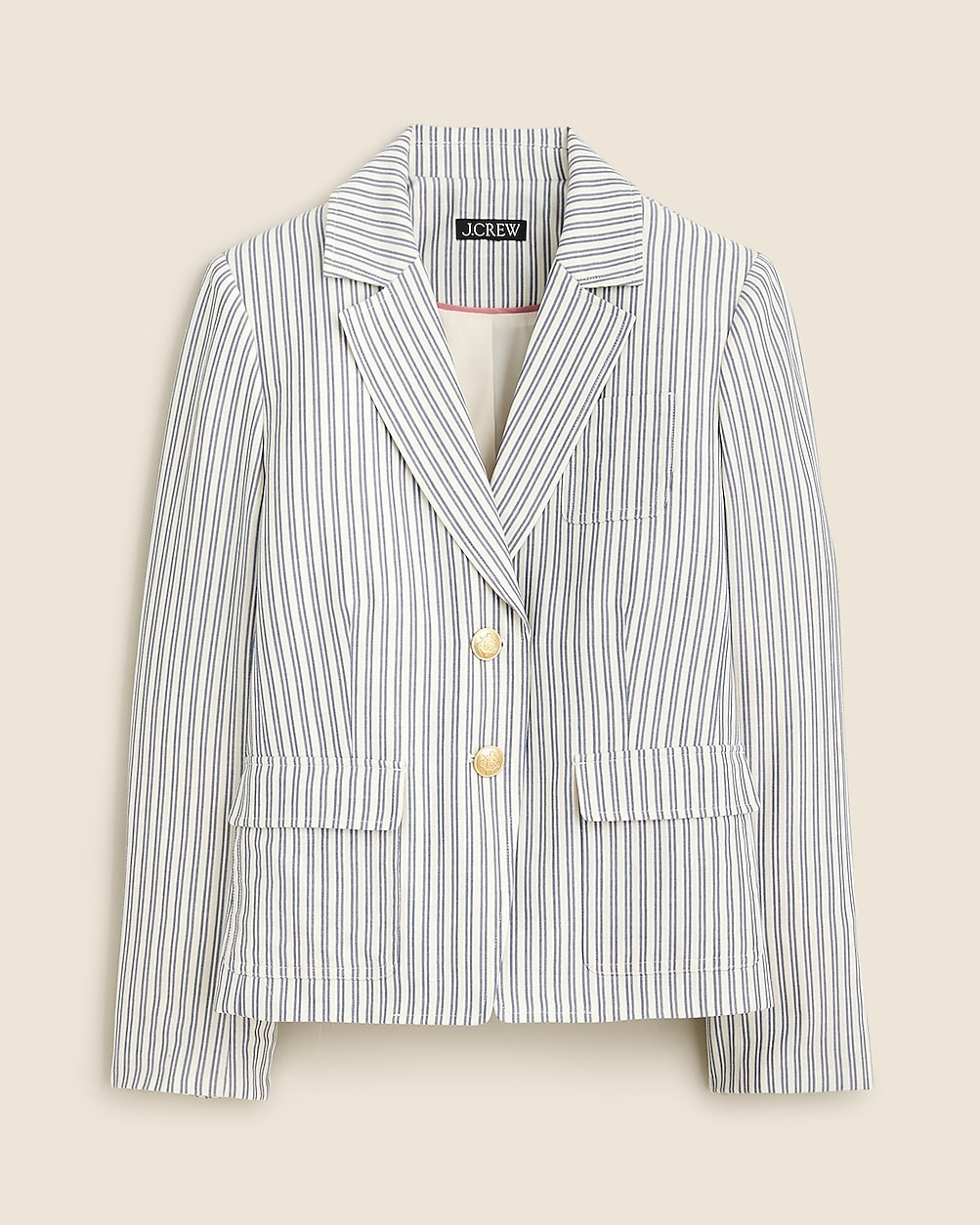 Shrunken-fit blazer in seersucker | J. Crew US