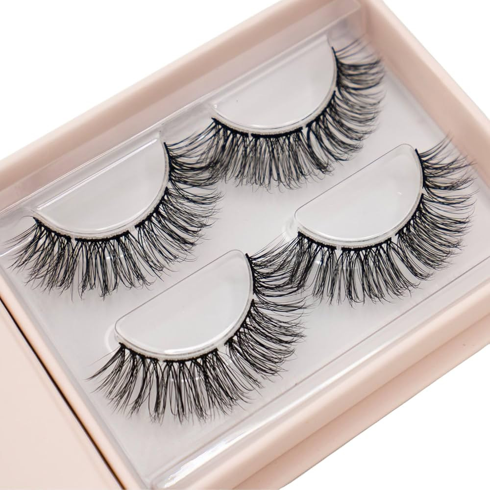 VOLUME 1 Duo Book - DIY Eyelash Extensions 7-10 Day Wear Cluster Lashes (Set of 2 Pairs) | Amazon (US)