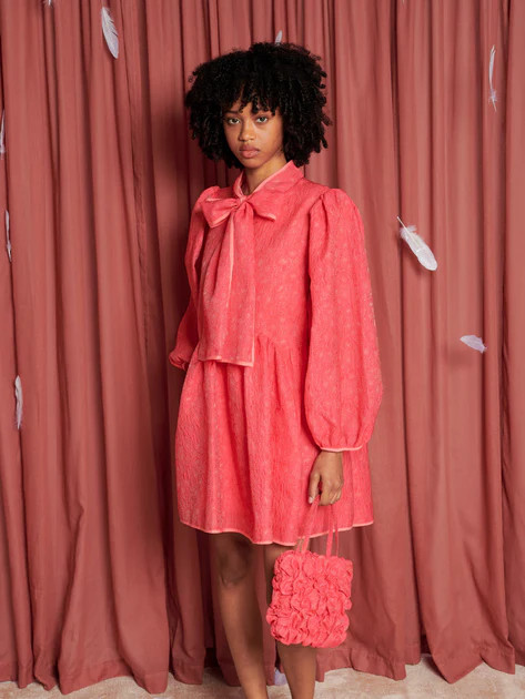 Parakeet Bow Mini Dress | Sister Jane (UK)