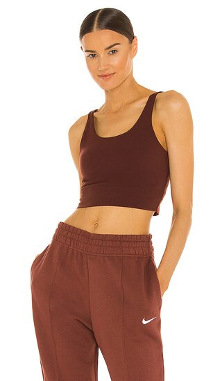 Yoga Luxe Crop Tank in Bronze Eclipse | Revolve Clothing (Global)