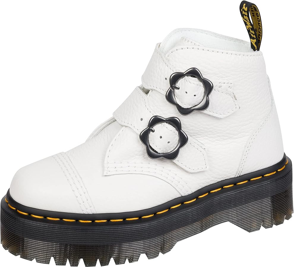 Dr. Martens Women's Devon Flower Ankle Boot | Amazon (US)
