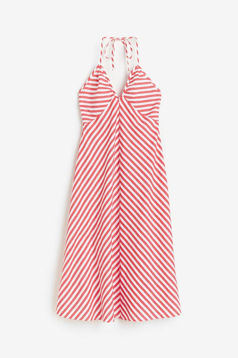 Halterneck Cotton Dress | H&M (US + CA)