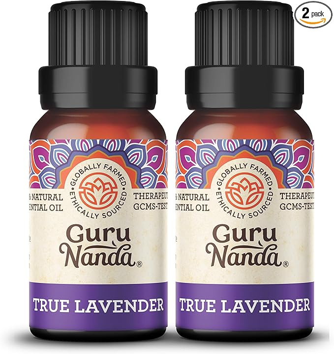 GuruNanda Lavender Essential Oil (Pack of 2 x 15ml) - 100% Pure Therapeutic-Grade Oil for Aromath... | Amazon (US)