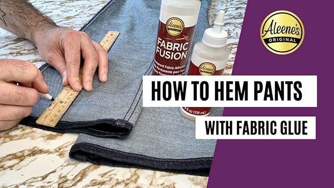 Aleene's 23473 Fabric Fusion Permanent Fabric Adhesive ,Clear,4oz | Amazon (US)