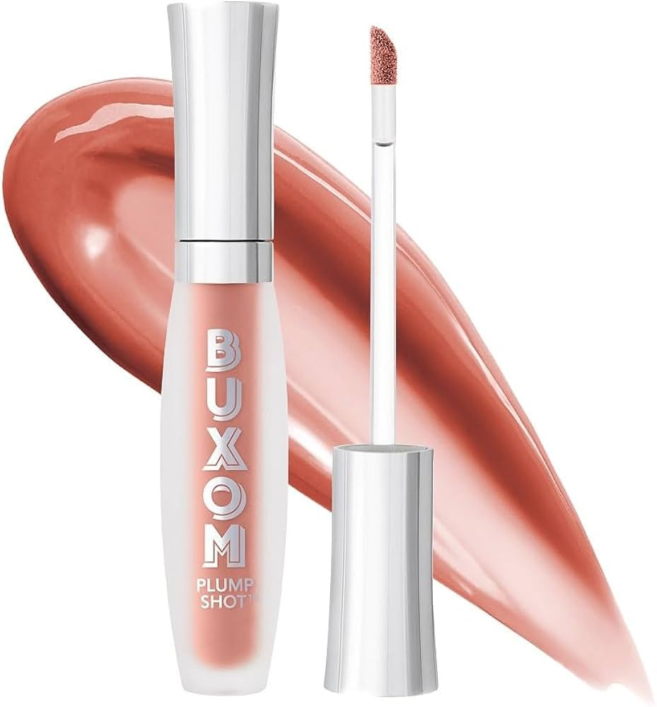 Buxom Plump Shot Peptide-Infused Lip Serum, Lip Plumping Gloss, Formulated with Advanced Peptides... | Amazon (US)