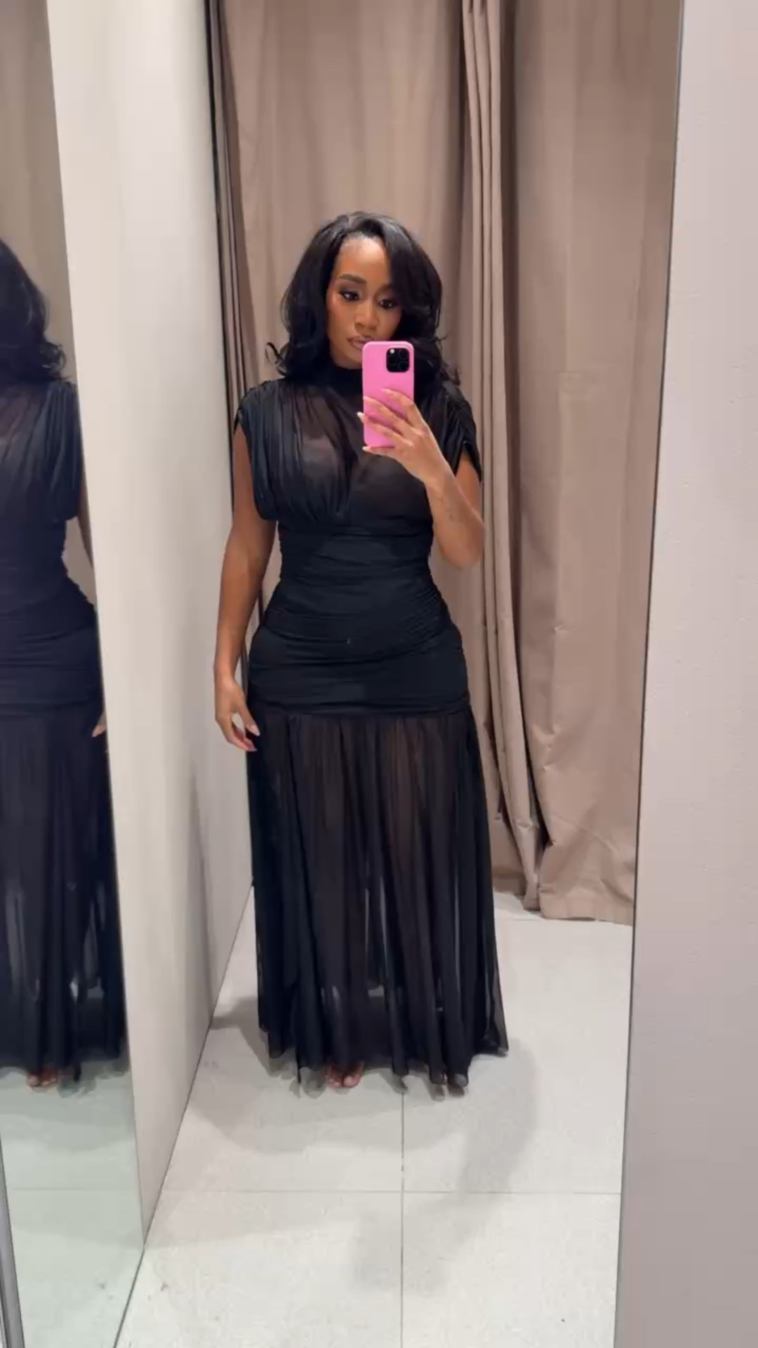 Black maxi/gown find! Great style option for any dress needs for the holiday season!

#LTKFindsUnder100 #LTKStyleTip