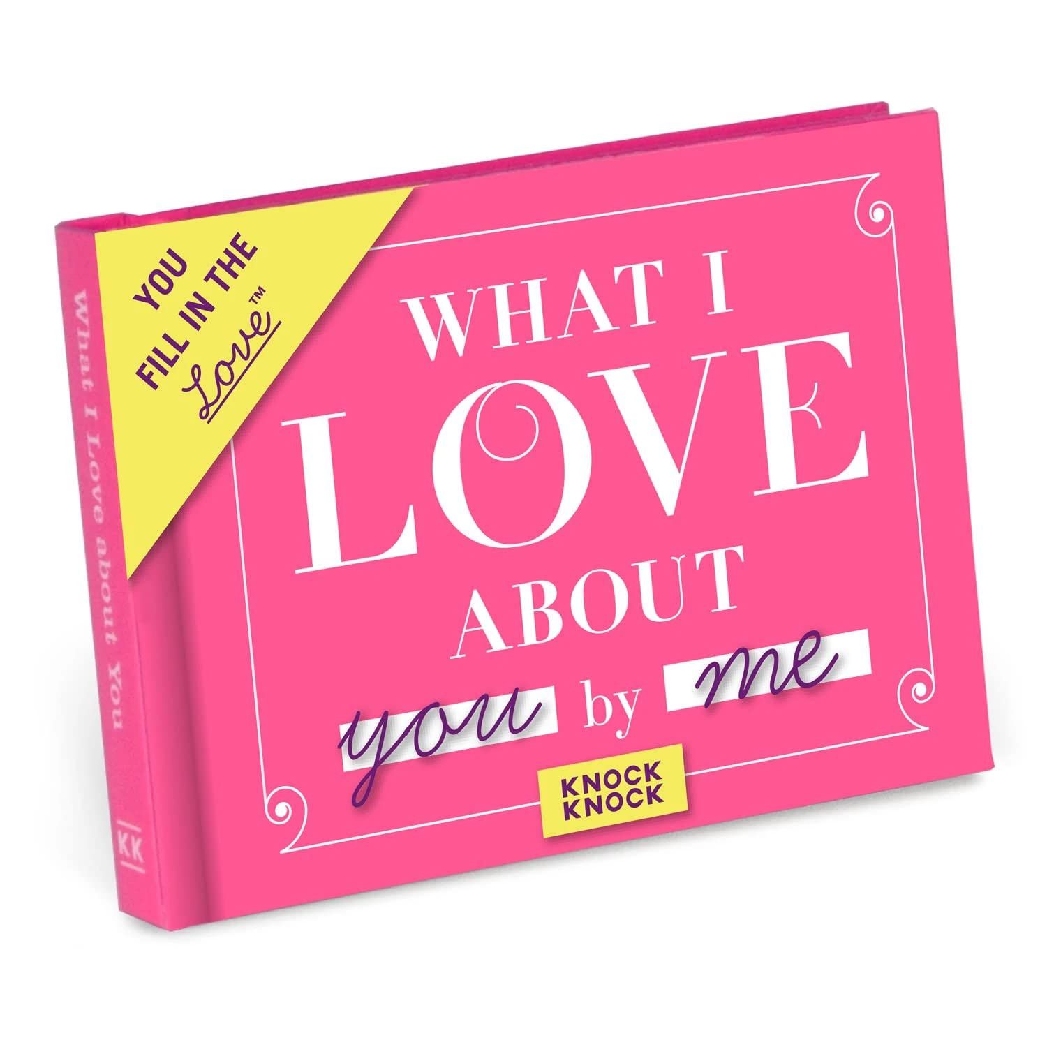 Knock Knock What I Love about You Book Fill in the Love Fill-in-the-Blank Book Gift Journal, 4.5 ... | Amazon (CA)