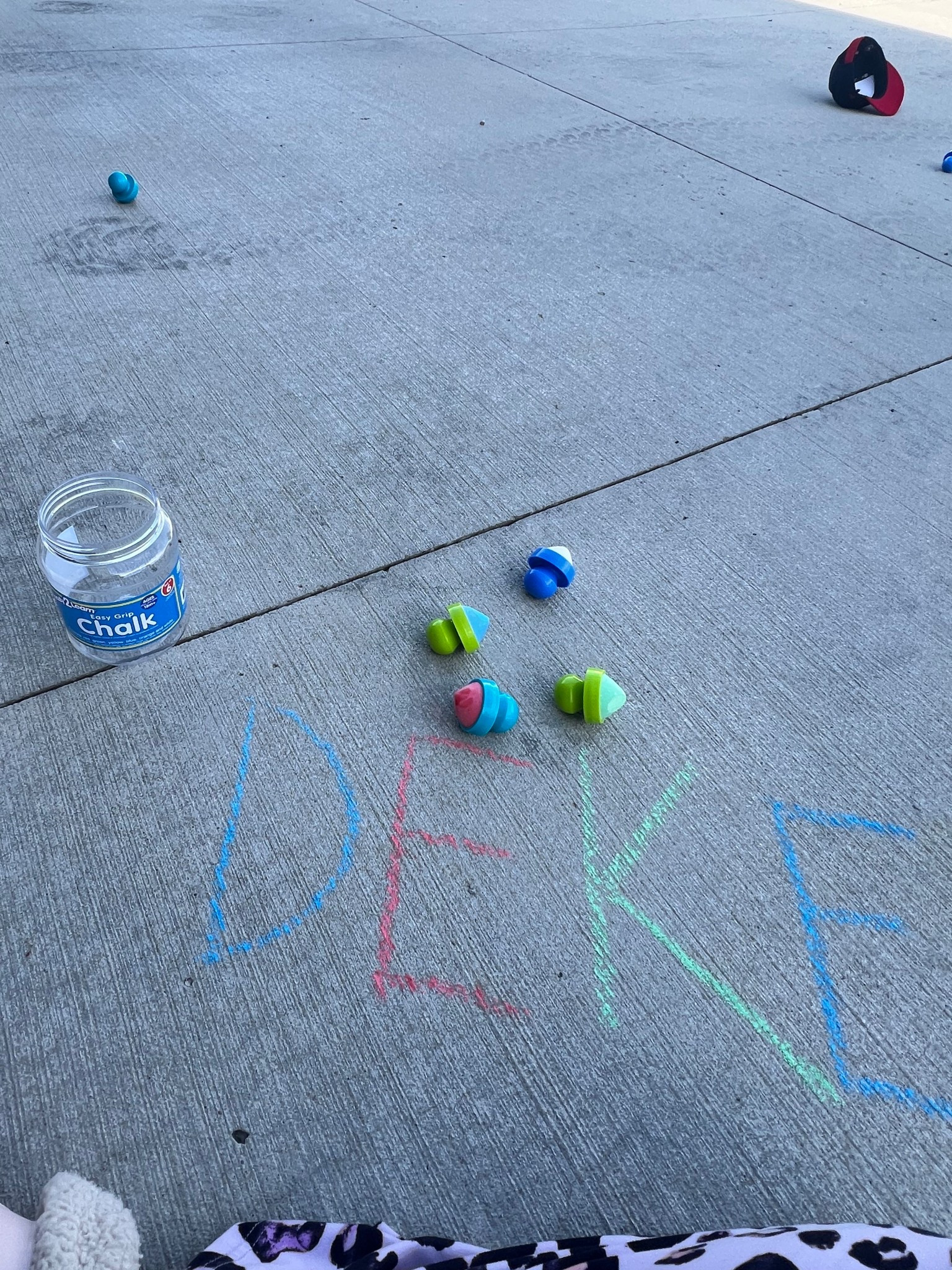 Easy to use and grip chalk for littles. Note, they will still try to eat it 🙃  

#LTKKids #LTKFamily