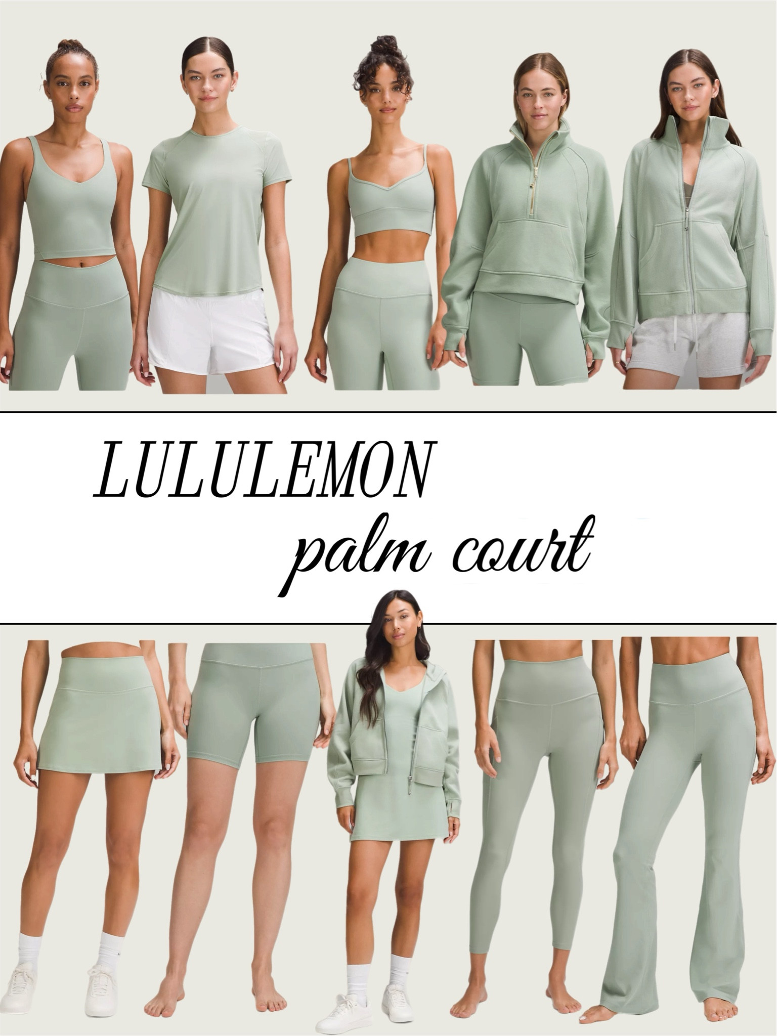 New @ Lululemon 
Palm Court Green 

#LTKFitness #LTKActive #LTKStyleTip