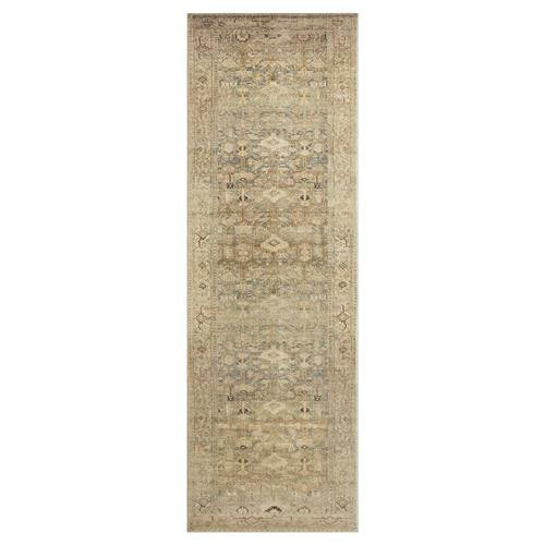 Margot Global Bazaar Antique Oushak Patterned Rug - 2'6"x9'6" | Kathy Kuo Home