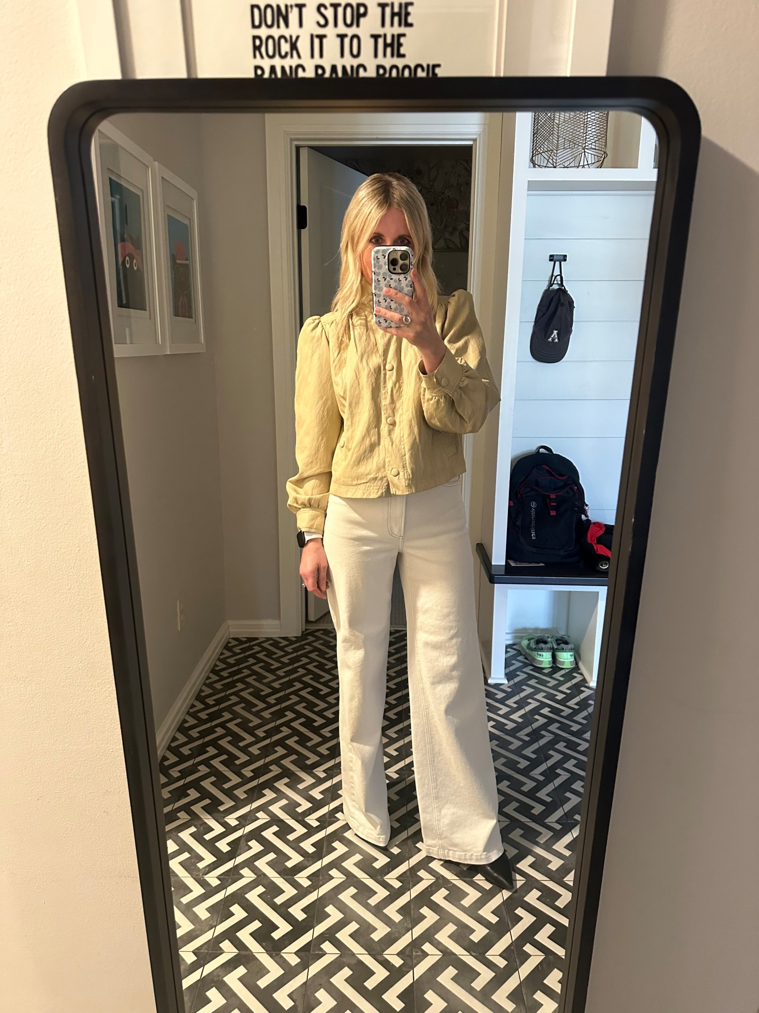 I found My favorite Pistola Lana ecru denim on sale! TTS! Also found my jacket that I wear as a top on sale! 

#LTKootd #LTKOver40 #LTKSaleAlert