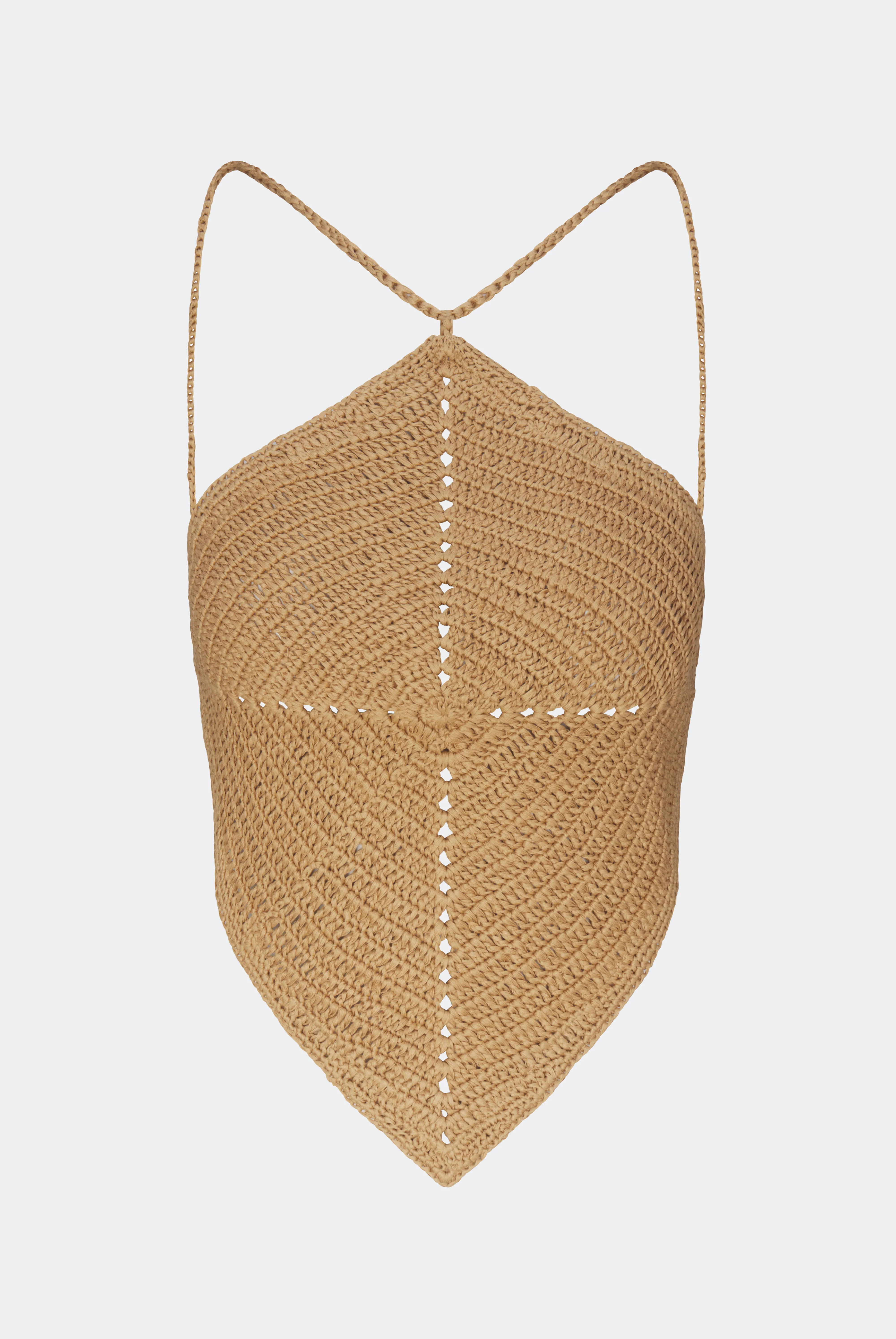 Kit Crochet Top in Natural | Simon Miller