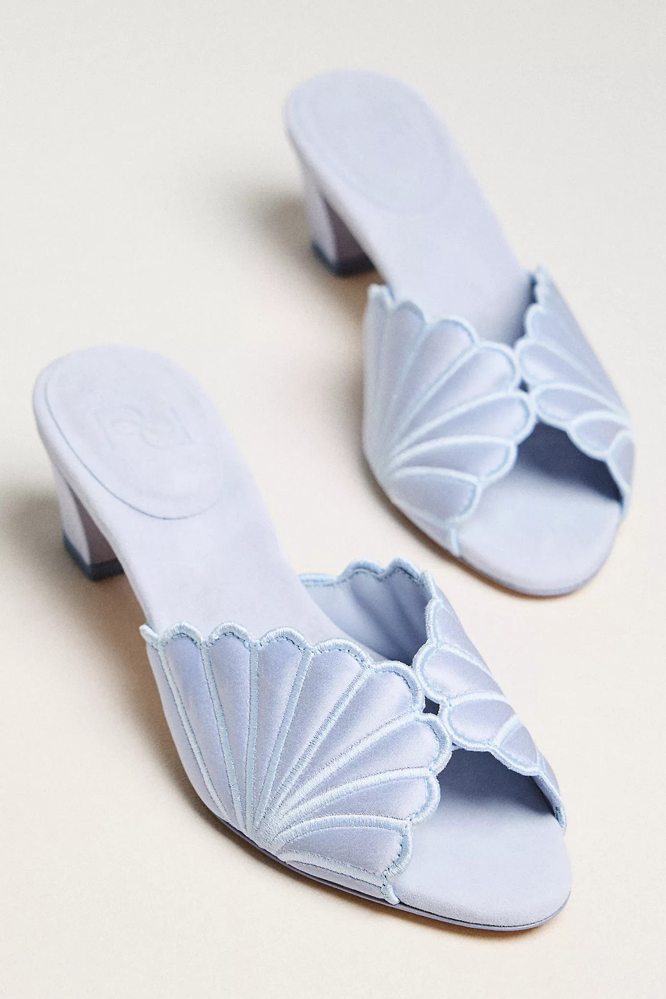 Reformation Waldena Kitten Heel Mules | Anthropologie (US)