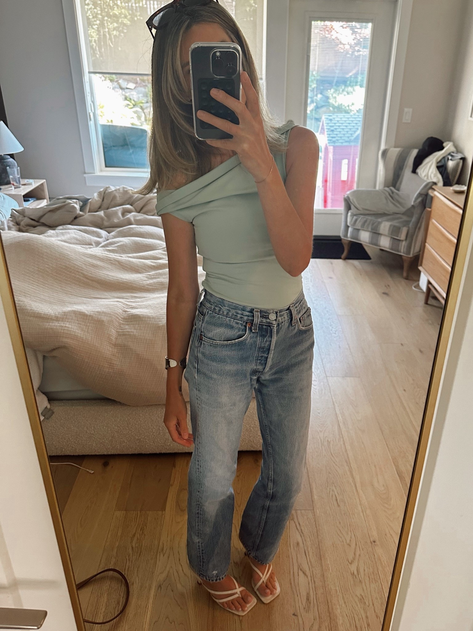 Love this top - perfect date night look ✨

Jeans are vintage Levi’s but linked a pair that look so good! 

#LTKsummer #LTKstyletip #LTKcanada