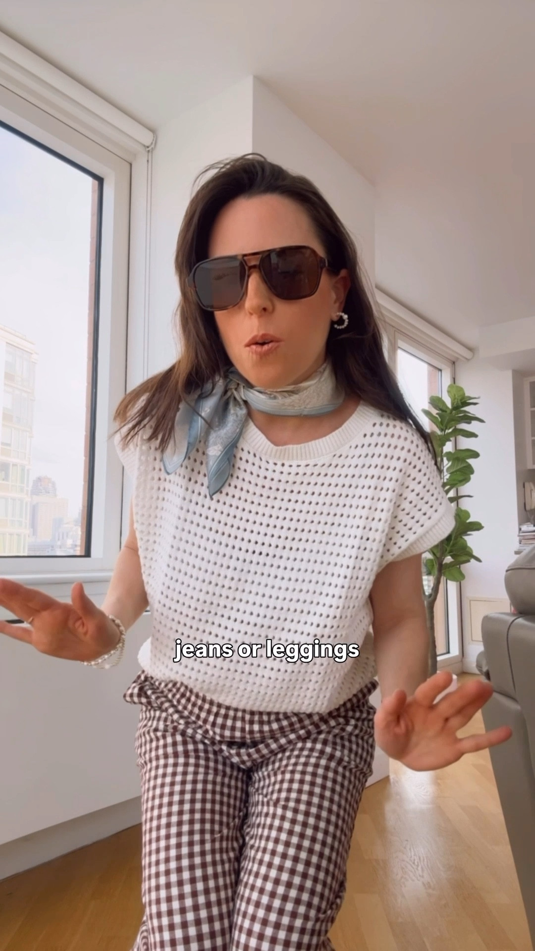 Top S
Pants S
I’m 5’3 for reference 

Amazon fashion outfit 
Spring outfitt

#LTKSeasonal #LTKootd