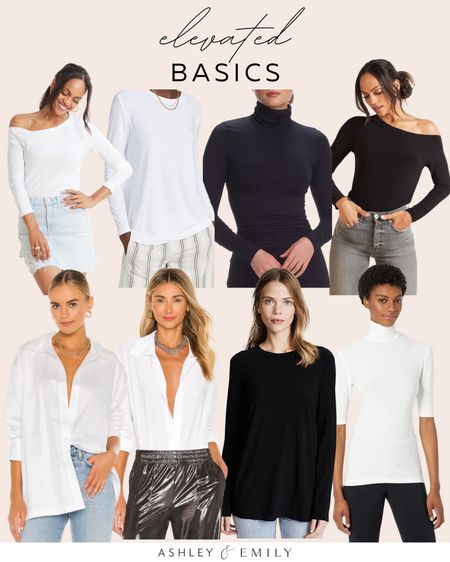 Elevated basics we love - basics - basic tops 

#LTKstyletip #LTKfit #LTKSeasonal