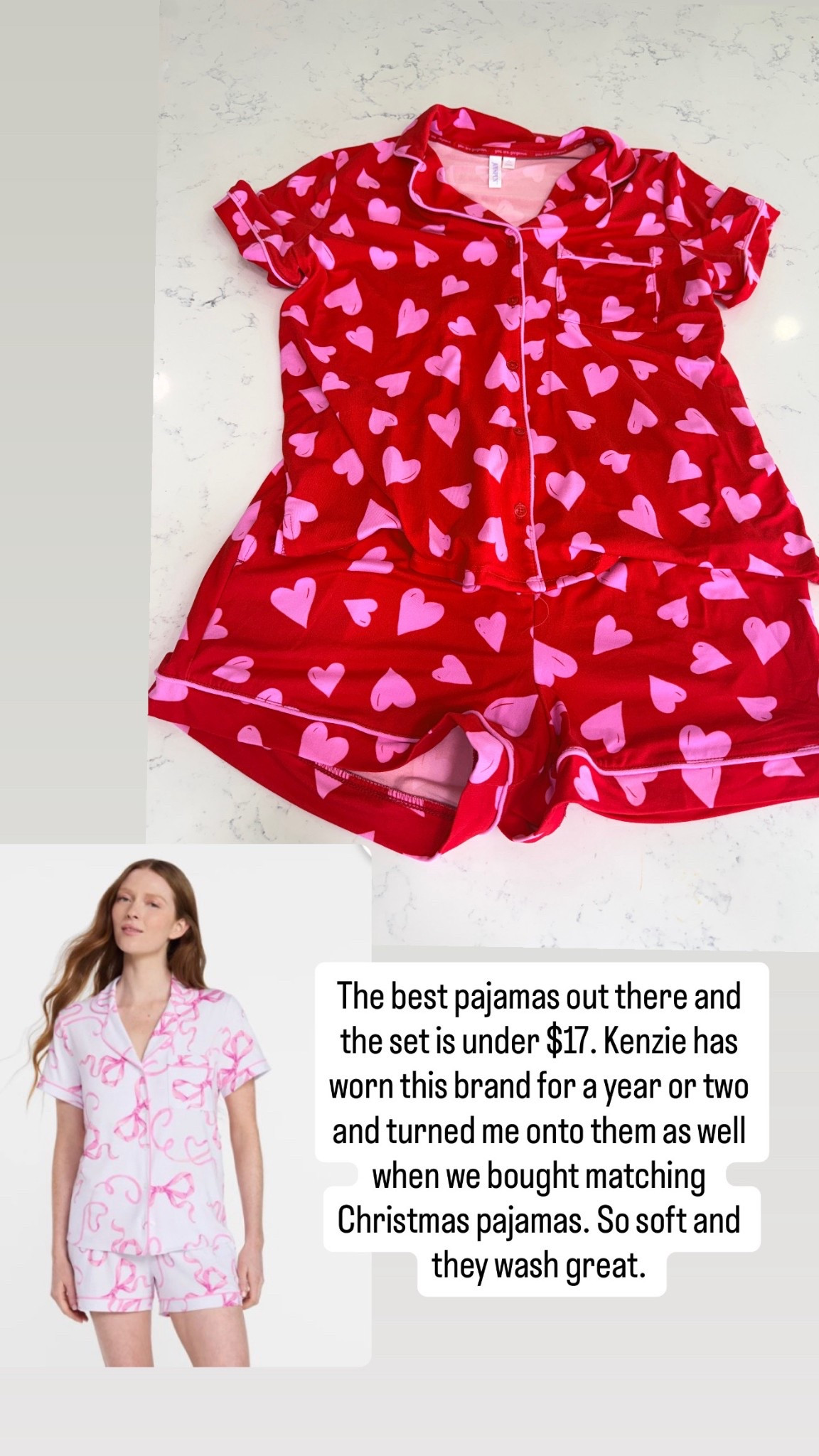 Walmart Valentine’s Day pajamas 

#LTKValentine