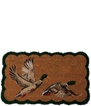 Mallard Vinyl Backed Coir Doormat | Dillard's