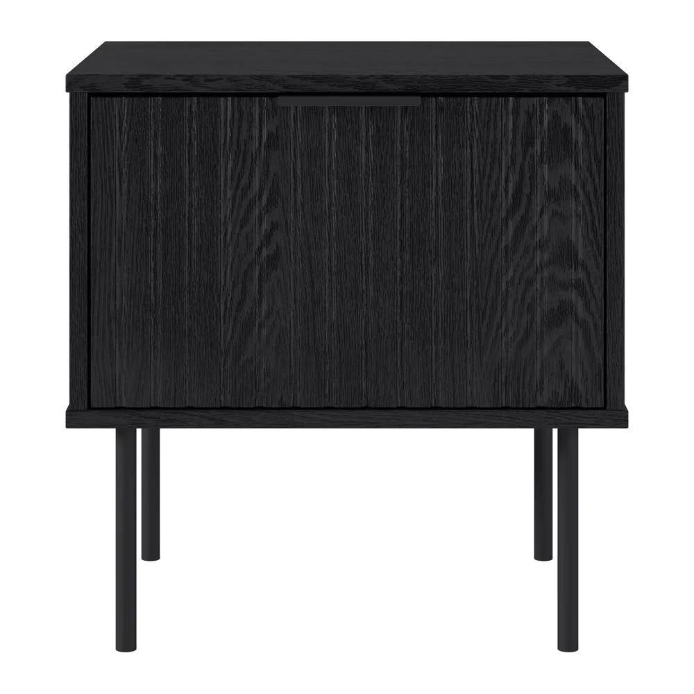 CorLiving Lysander Black Fluted Side Table | Walmart (US)