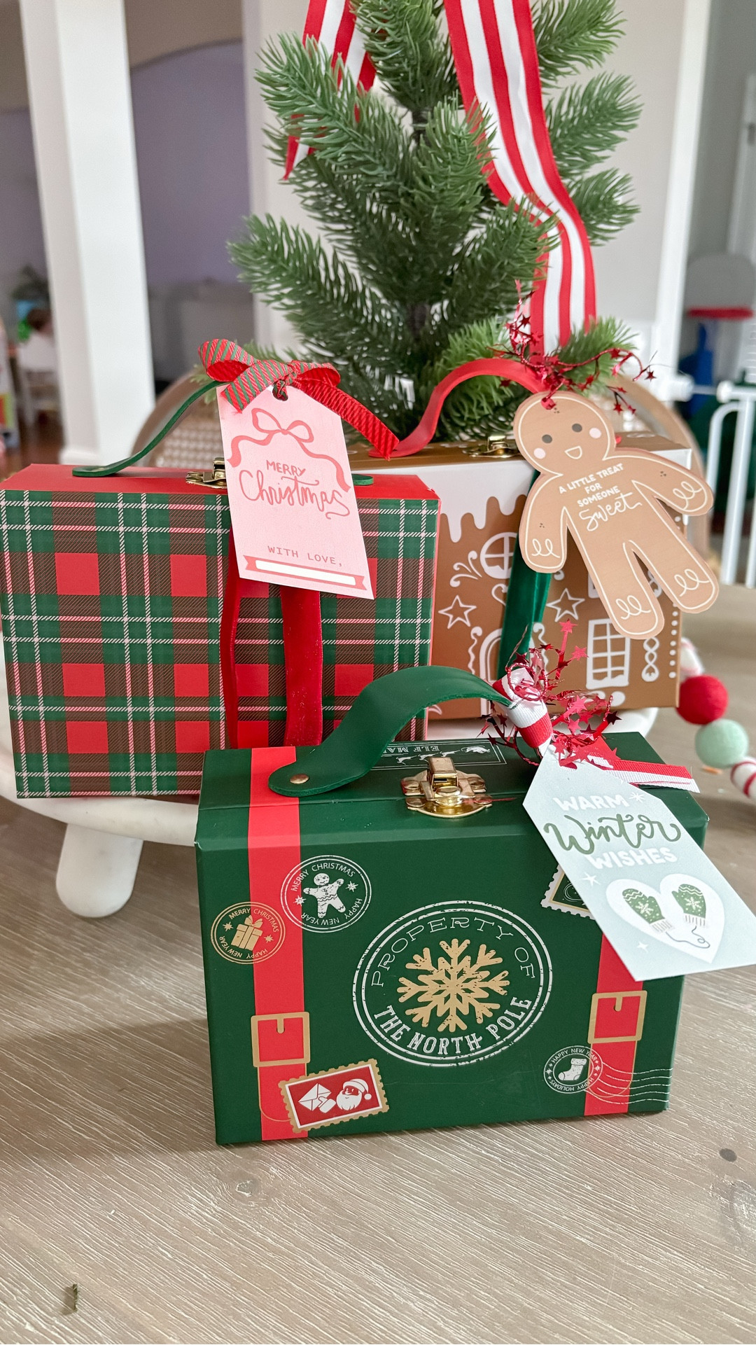 🎁 Gift Idea Series - Part V 🧳 
These mini suitcases from the @target Bullseye Section are perfect for gifting! You could theme them with snacks, beauty, hot cocoa, etc. - the possibilities are endless!
These would also be great gift ideas for a White Elephant party, Secret Santa, or Favorite Things party!

#LTKHoliday #LTKFindsUnder50 #LTKGiftGuide