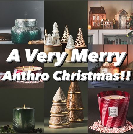 Anthropologie holiday candles are the very best way to add unique decor and amazing holiday scents to your home!!

This year I snagged all three candles houses, the wooden tree candles, and a snow globe!!  Couldn’t resist and they all smell SO good!!

Peppermint, pine, spruce, balsam, candles, unique, decorative, mercury glass, candy cane.

#Anthro #Anthropologie #Christmas #Holiday #Holidays #ChristmasDecor #HolidayDecor #HomeDecor #Candle #Candles 

#LTKHoliday #LTKhome #LTKSeasonal