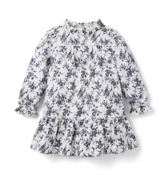 Floral Twill Dropwaist Dress | Janie and Jack