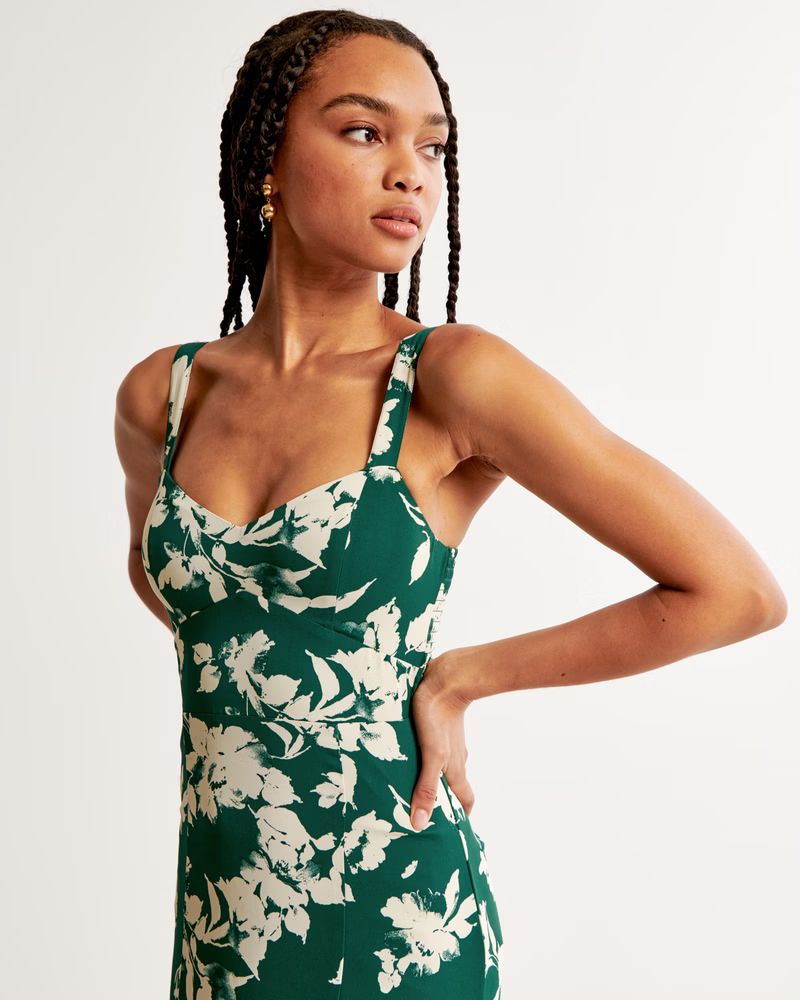 Ruffle Tiered Maxi Dress | Abercrombie & Fitch (US)