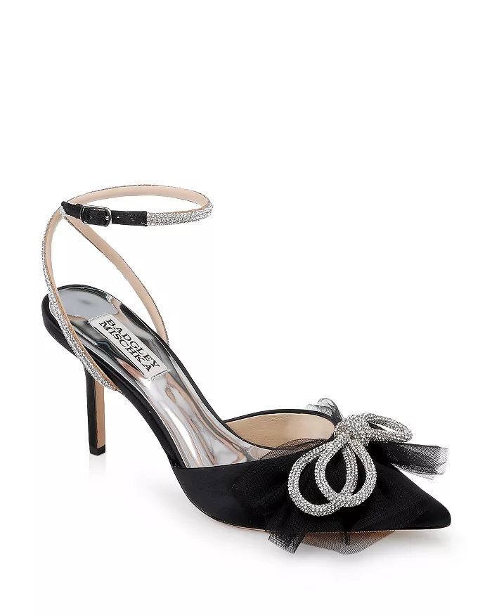 Badgley Mischka Women's Sacred Embellished Ankle Strap Pumps Shoes - Bloomingdale's | Bloomingdale's (US)