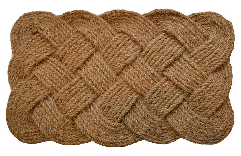 Rope Outdoor Mat, Brown | One Kings Lane