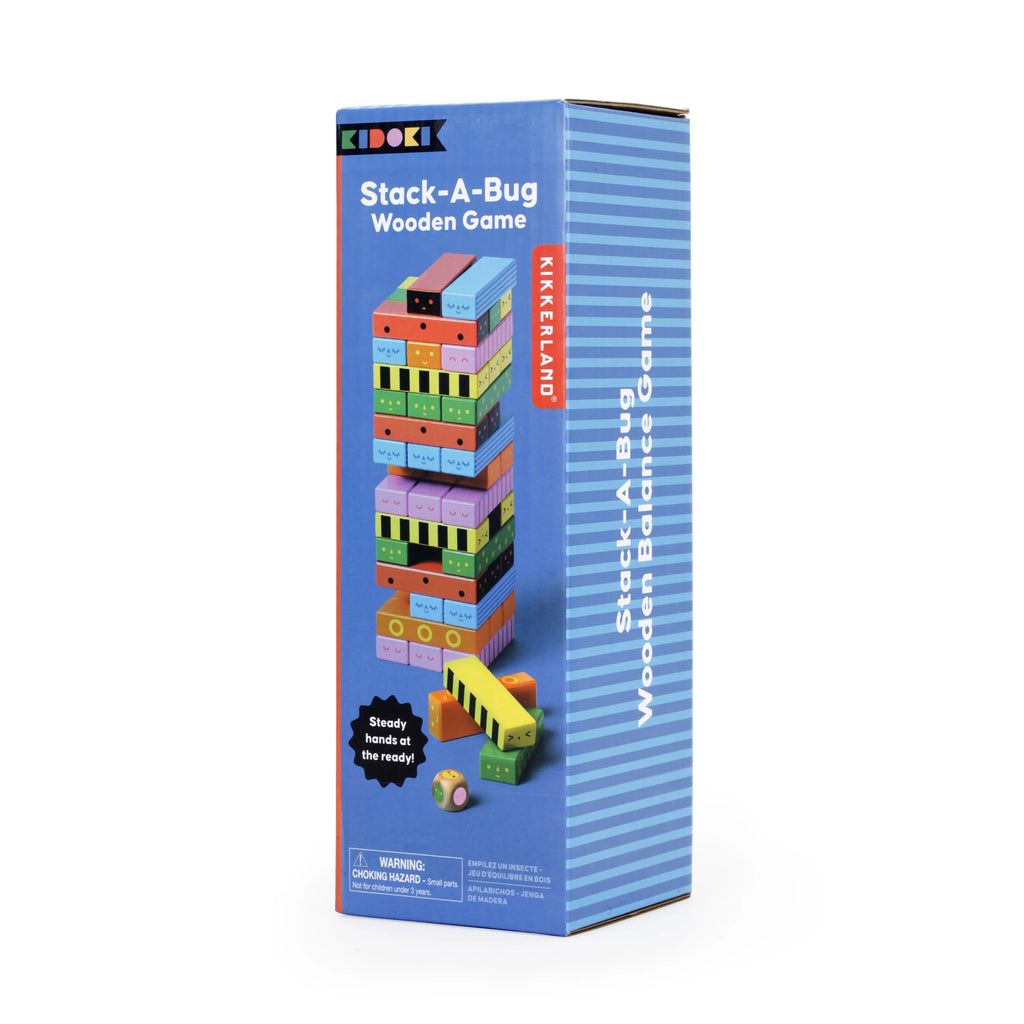 Stack-A-Bug Wooden Game by Kikkerland | Mochi Kids