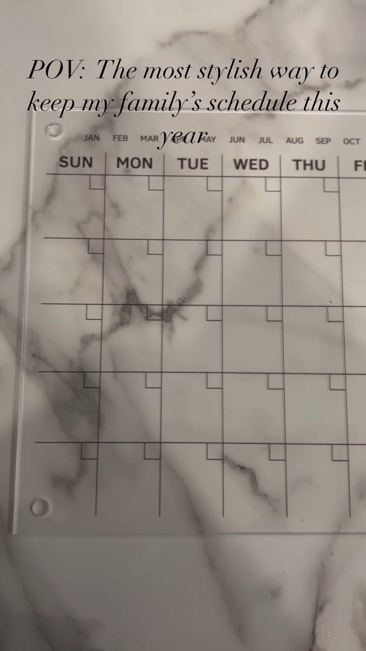 Busy lifestyle, in a need of a daily schedule visualization! The acrylic calendar added to the refrigerator was a great way to get my schedule in order! Most importantly, the whole family can utilize it, and it has worked so well for us. This visualization is just what I needed. @calen_love has customizable  acrylic calendars for your home and workspace. I couldn’t be more happy to begin 2023 with them! #ad #calen_love

Head over to LTK to shop my calendar! Linked in bio! @shop.ltk #liketoknowit 


#newyear2023 #organizedlife #organizingtips #kitchenhacks #kitchenhack #planyourlife #momsofinstagram #thehomeedit 

#LTKhome #LTKFind #LTKsalealert