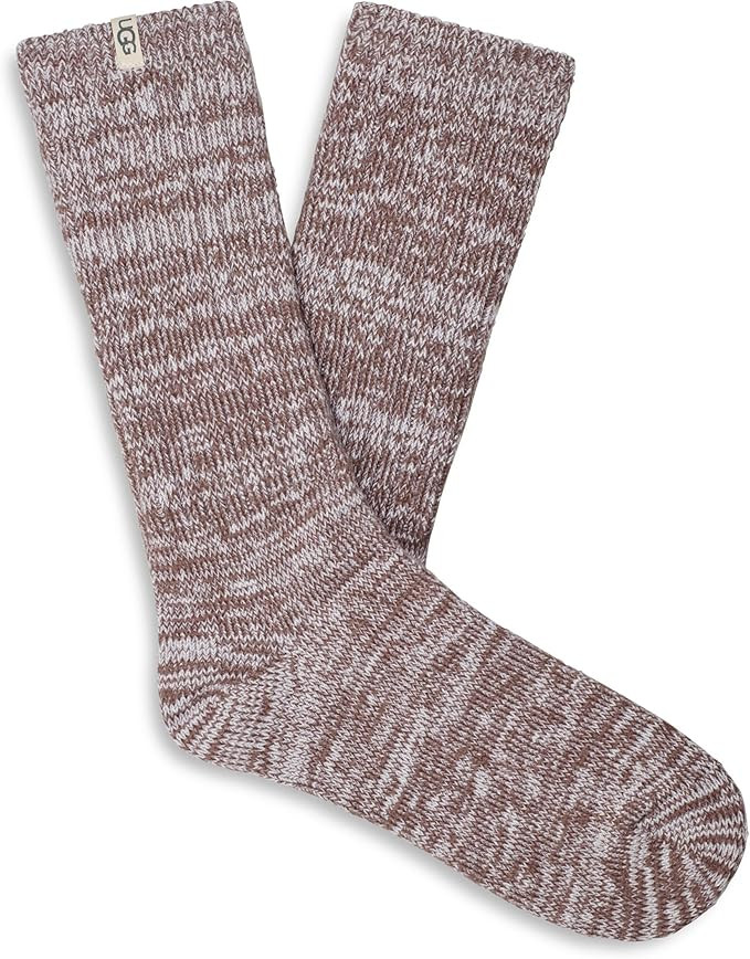 UGG Women's Rib Knit Slouchy Crew Sock | Amazon (US)