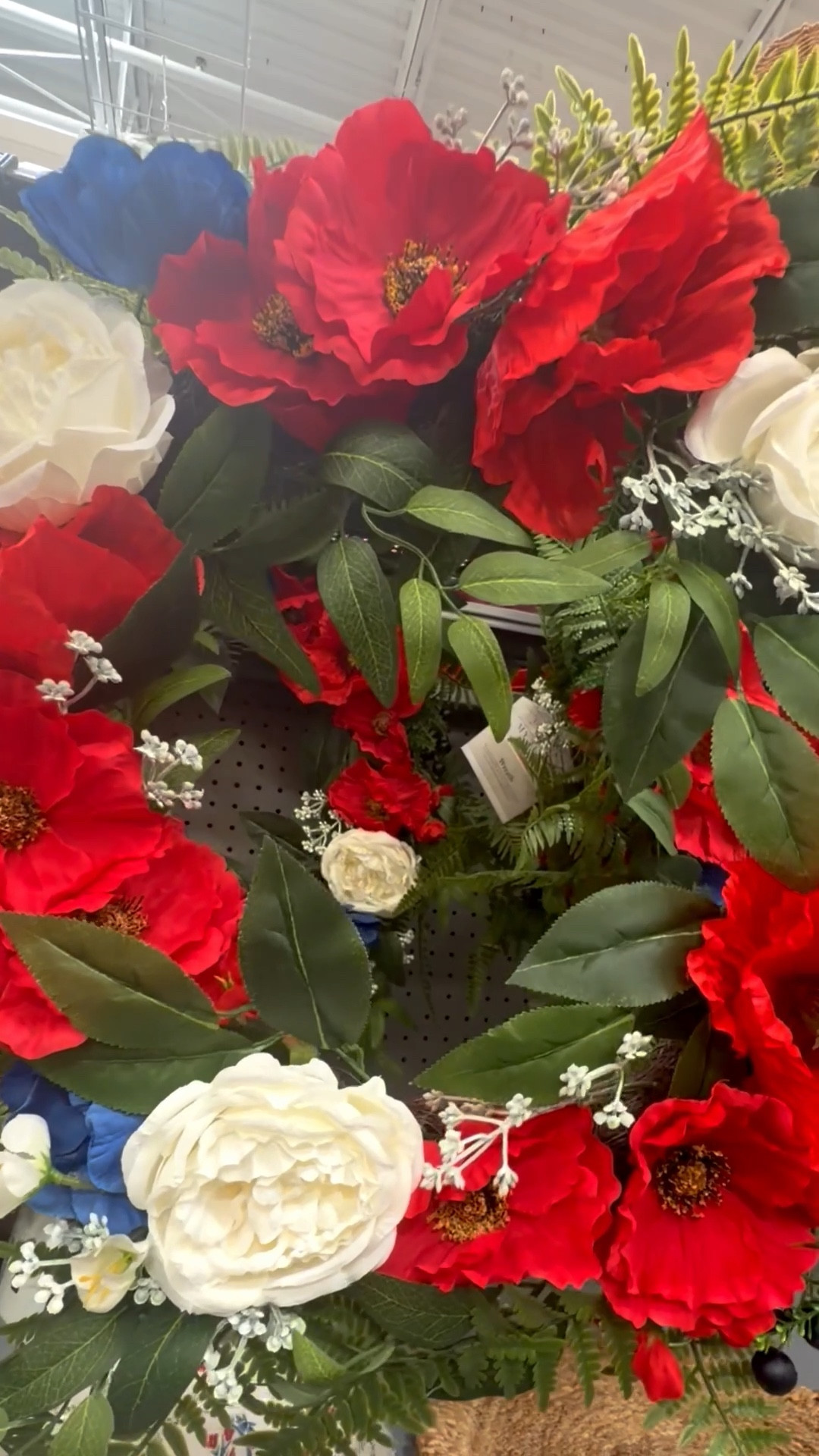 Patriotic Front Door Wreath 🇺🇸 Memorial Day to 4th of July Decor Such a beautiful statement piece for your front door red white and blue
Perfect for Memorial Day through the Fourth of July and all summer long! I love decor that works for multiple holidays and seasons makes styling your porch so easy.

Linking this patriotic wreath + similar red, white & blue favorites below ✨

#patrioticdecor #frontdoorwreath #memorialdaydecor #fourthofjulydecor #summerporchdecor #americanhomedecor #ltkseasonal #porchstyling #redwhiteandblue

#LTKHome #LTKSeasonal