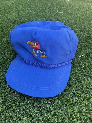 Vintage University of Kansas Jayhawks Hat Crimson & Blue NCAA March Madness  | eBay | eBay US