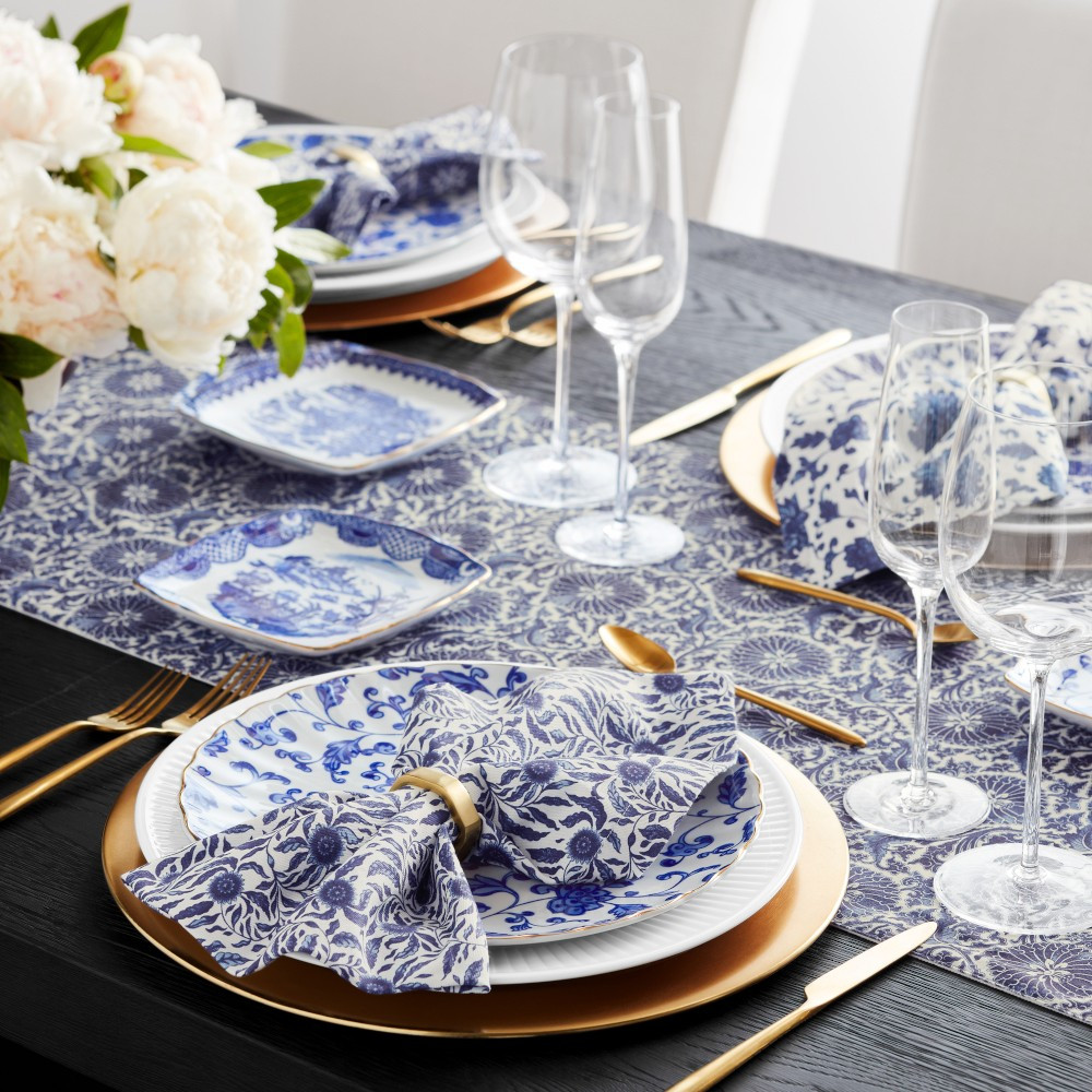Marlo Thomas x Williams Sonoma Blue Dinnerware Collection | Williams-Sonoma
