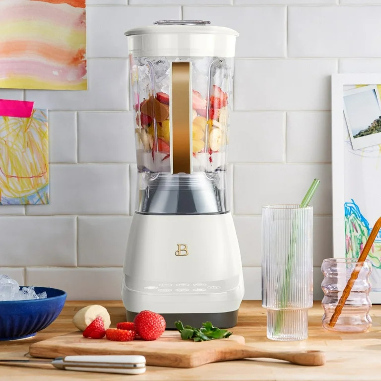 Beautiful High Performance Touchscreen Blender, White Icing by Drew Barrymore | Walmart (US)