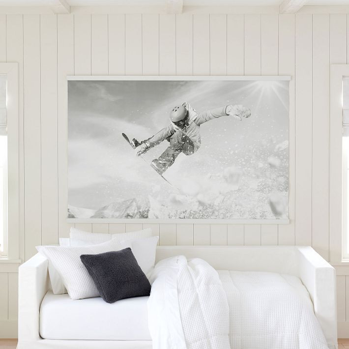 Snowboarder Mural | Pottery Barn Teen